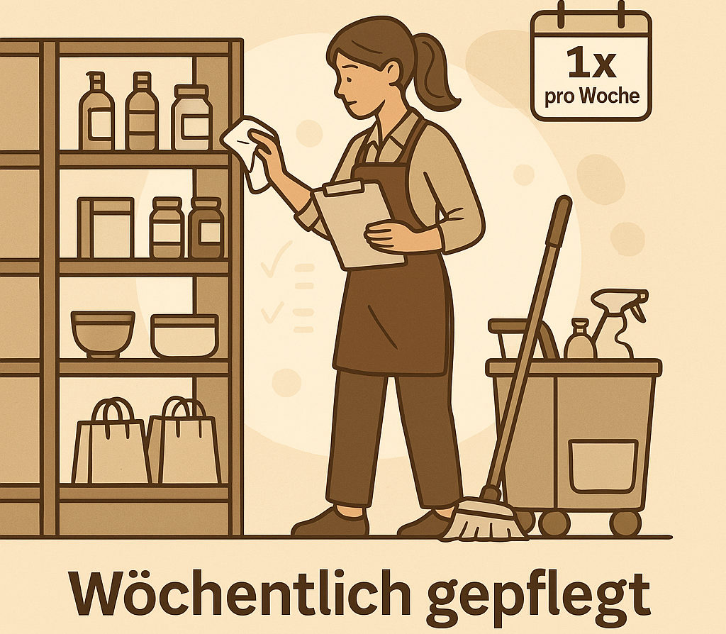 Aufräumservice 1x die Woche